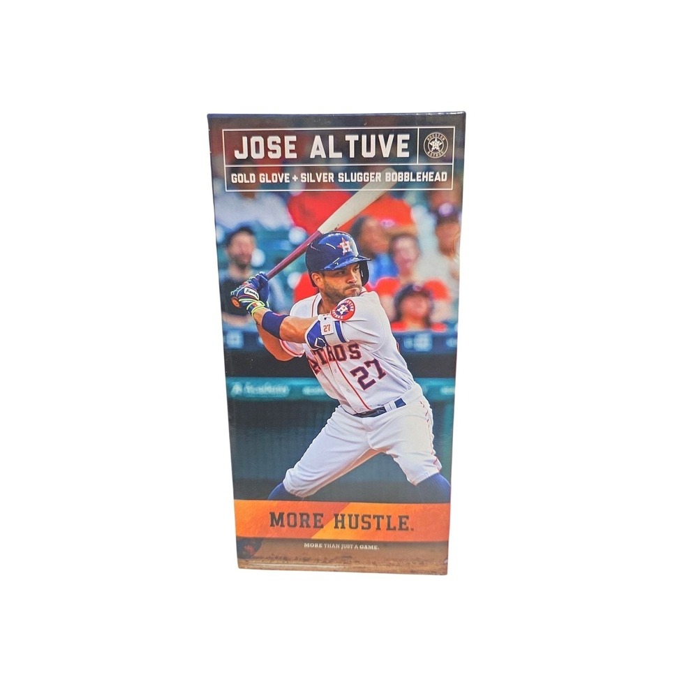 Jose Altuve Bobblehead Houston Astros Gold Glove Silver Slugger MLB One Size
